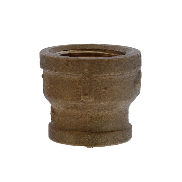 Jones Stephens 1-1/4in. x 1in. Bronze Reducing Coupling B74153LF - main